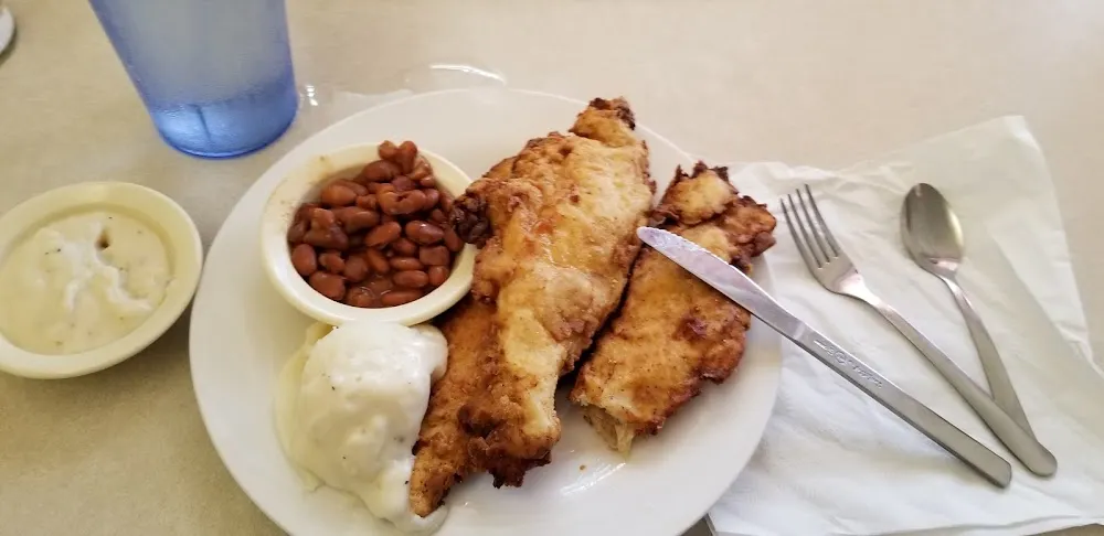Chicken Strips and Mashed Potatoes Gravy